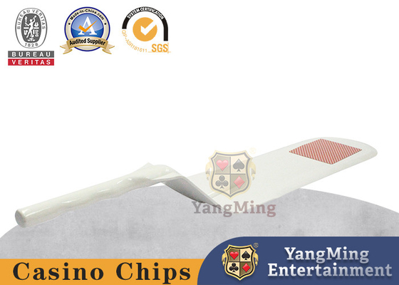 Beli Club Custom-made berkualitas tinggi ABS Putih Kartu Plastik Poker Kartu Plastik Meja Permainan Berikan Kartu Sekop pembuatan online