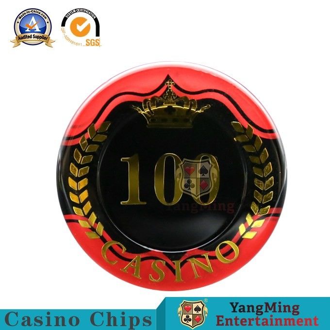 Smooth RFID Poker Chips 14g Casino Grade Sand Surface Round Shape