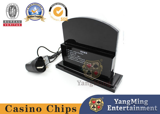 Tanda Batas ABS Dragon Tiger dan Meja Poker Kartu Merah Terbatas Permainan Meja Poker Kasino Taruhan Elektronik LED