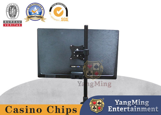 Black Adjustable Swivel Display Stand Set untuk bermain kartu Poker Game Meja Kasino