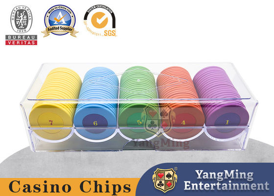 Texas Holdem Casino Chip Tray Hitam Warna, Nyaman Sentuh Casino Chip Holder