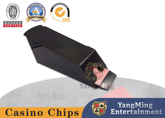 Desain Baru Hitam 8 Pasangan Kartu Poker Kasino Meja Baccarat Texas Game Meja Sepatu Dealer