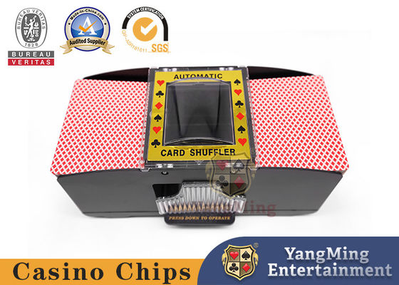 Kasino Meja Texas Hold'Em Game Baru Baterai sekali pakai Plastik Poker Shuffler
