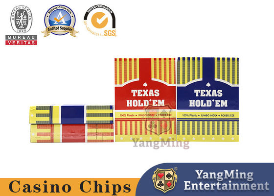 SGS Casino Bermain Kartu Perjudian Pencetakan Kartu Jenis Matte Buram Poker Bermain