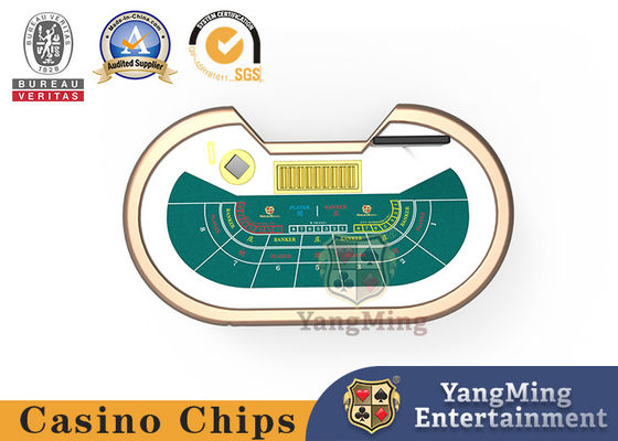 Meja Judi Baccarat 7 Orang Taplak Meja Hijau Meja Permainan Poker Langkah Baru Disesuaikan