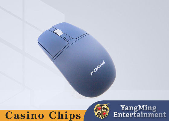 Hitam Biru Wireless 2.5G Bluetooth Mouse Kasino Live Baccarat Roulette Sistem Host Dioperasikan Mouse