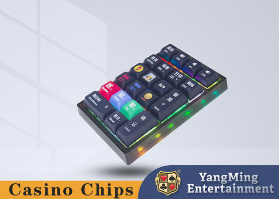 Kasino Baccarat Perangkat Lunak Wireless Keyboard 2.4G Bluetooth 21 Kunci Input Manual Mekanis Keyboardni Keyboard
