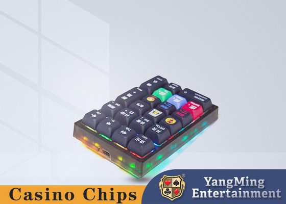 Di Situs Baccarat Meja Poker Masuk Hitam Keyboard Kecil Desain Bilingual Dalam Bahasa Cina Dan Inggris