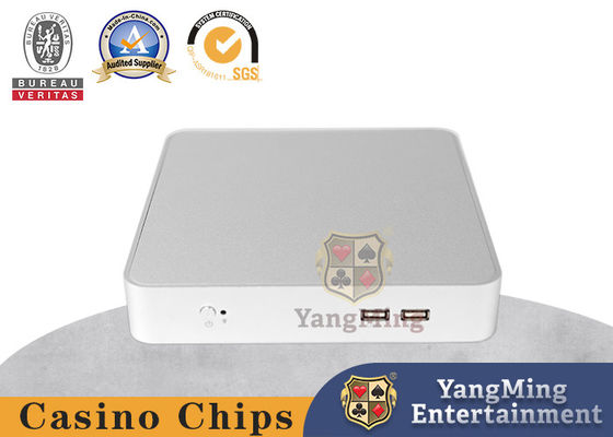 Perangkat Lunak Kasino Baccarat Poker Sistem Meja Perak Aluminium Alloy Komputer