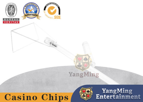 Casino Spesifik Chip Code Collector Roulette Poker Game Meja Akrilik Transparan Kode Rake