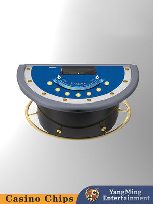 Half moon Black Jack Meja Judi, Meja Poker Blackjack, Desain Disesuaikan