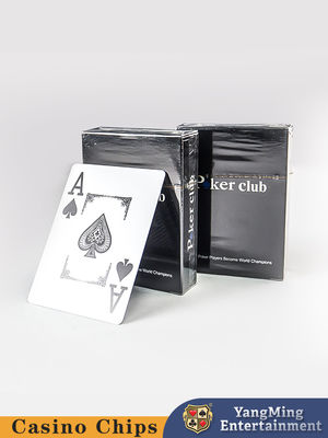 New Launch Poker Besar Dua Warna Kartu Mainan Plastik Sangat Waterproof Surat Besar Bunga Printing Kartu Mainan