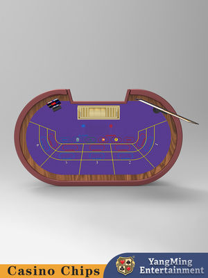 Permainan Kasino Kayu Judi Chip Sensor Meja Poker Baccarat Meja Poker Hiburan