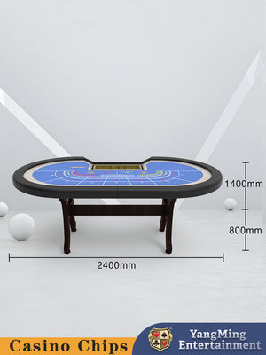 Spot Direct Baccarat 8 Folding Poker Table Table Hiburan dan Hiburan Klub Poker Game Table