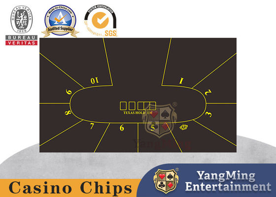 10 pemain profesional CPG Kasino Texas Hold'em Poker Meja Dengan Layout Khusus