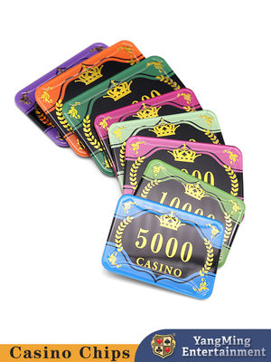 Pabrik Profesional Rasa Baru 14g Sticker Dua Warna Kripik Poker Monte Carlo