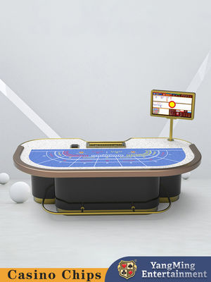 Edisi Deluxe Bar Protector Poker Chip Game Table Texas Baccarat Kasino Poker Game Table