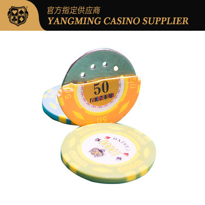 600 Piece Texas Clay Patch Chip Set Texas Kasino Poker Game Countertop Chip Set