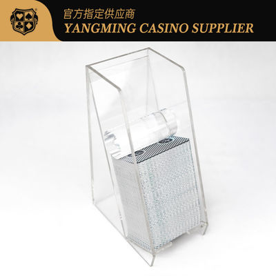 Jual Grosir Penutup Acrylic Transparan untuk Permainan Poker Klub Judi Baccarat