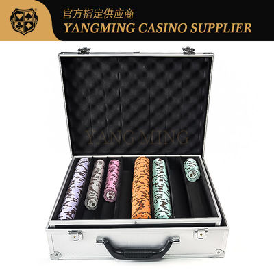 Hot Sale Aluminium Alloy Locked Chip Case Cocok untuk Kasino Club Poker Game Tabletop Chip Case