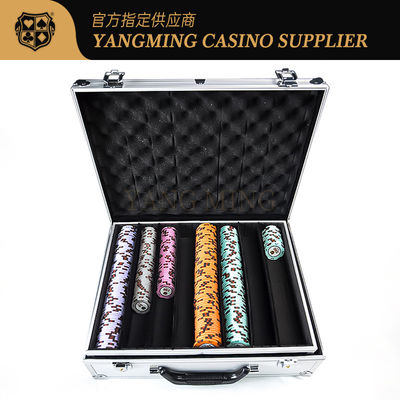 Kualitas tinggi aluminium paduan kunci Chip Case untuk dijual Kasino Texas Holdem Poker Chip Case