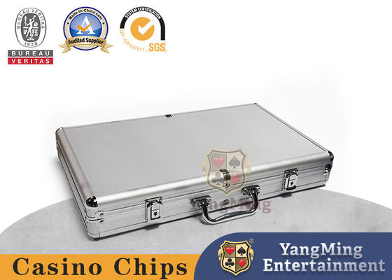 600 pcs Putaran Bentuk RFID Poker Chip Kasus 11.5g Tanah Liat Keramik Portabel Perjudian Chip Set Pembawa Menangani Dan Kunci