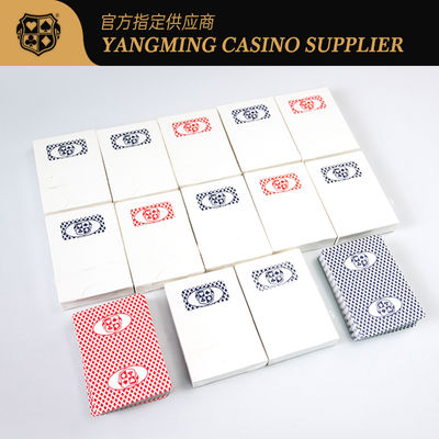 Kasino Standar Custom Logo Black Core Poker Card Poker Meja Permainan Meja Atas Black Core Poker Card