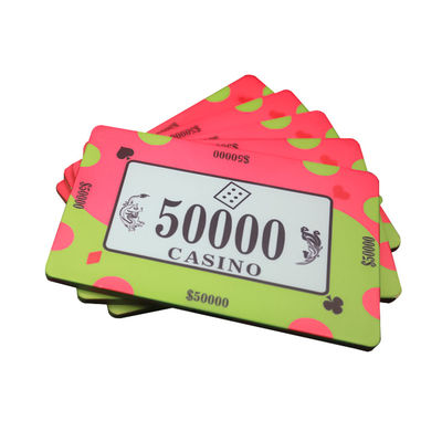 Baru Diluncurkan Texas Hold'em Kustom Keramik Chip Texas Perjudian Turnamen Poker Meja Permainan