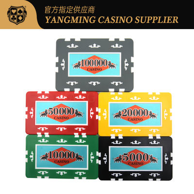 Professional 760 Clay Casino Chips Combo Untuk Texas Hold'Em Poker Game Meja