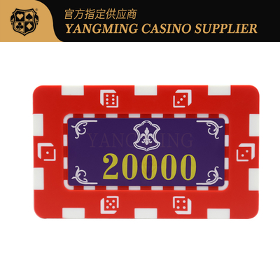 Baru Upgrade Special Clay Iron Core ABS Casino Chip Set Dengan Kotak Untuk Ruang Catur