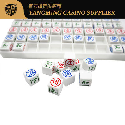 Acrylic ABS Plastik Ukiran Baccarat Dew Poker Table Game Meja Manik