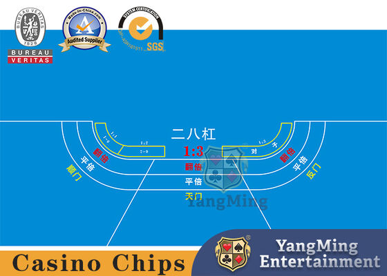 Produsen-Disesuaikan Hijau Dua-delapan Bar Push Cones Dice Poker Casino Game Layout