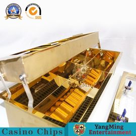 Titanium Layer Metal 304 Stainless Chip Tray Profesional Pengisian Taiwan Lock Code Box