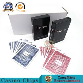 Water - Proof Texas Hold'Em Poker Playing Cards 88*63mm Deck Red Blue Color