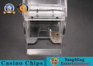 Custom High - Thickness 6 Deck Card Shoe Manual Discard Shuffler Machine