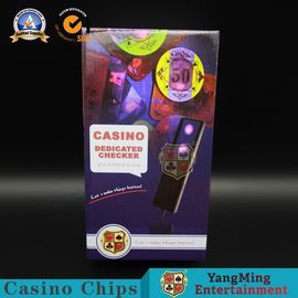 Casino Poker Chips UV Light Checker Customized Anti - Counterfeiting Detection Lights