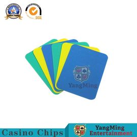 Asli Disesuaikan Perlindungan Kasur Poker Plastik Cutting Card Tahan Air 100% Plastik Dengan 4 Jenis Warna Untuk Perjudian
