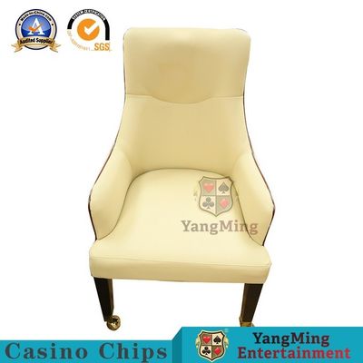Kursi Makan Kayu Solid Tinggi 106cm Dengan Sandaran Katrol Oak