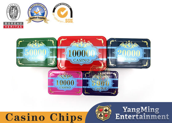 760 keping ungu cahaya anti-palsu Texas Hold'em stamping panas plastik chip set berkualitas tinggi kristal acrylic chip mata uang pabrik spot