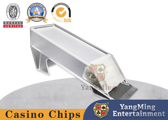 Brand baru tebal acrylic matte 8-pasangan Poker Dealer Produsen Custom-made Sole Card Dealer Shuffler Boots