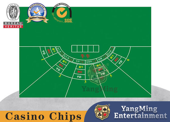 Pakaian Meja Niu Niu yang Disesuaikan Untuk Kasino, Meja Poker, Meja Permainan, Pakaian Meja Tahan Air